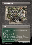 {C} Conservatory (Borderless) [Ravnica: Clue Edition][CLU 014]