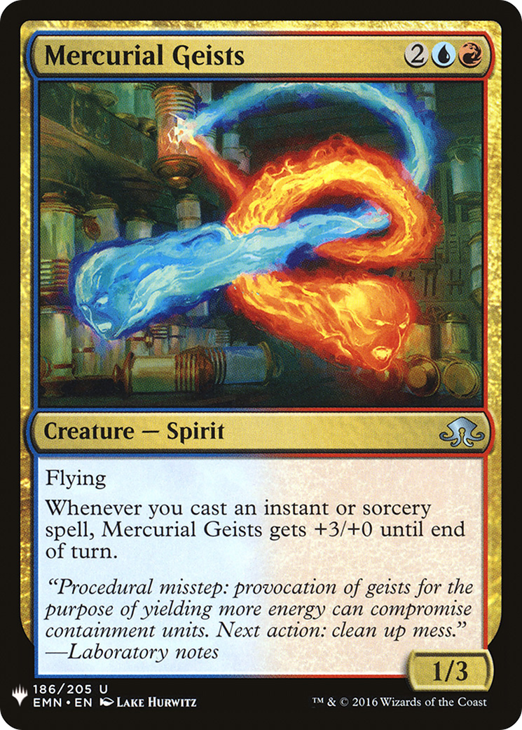 {C} Mercurial Geists [Mystery Booster][LS EMN 186]