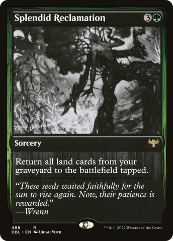 {R} Splendid Reclamation [Innistrad: Double Feature][DBL 488]
