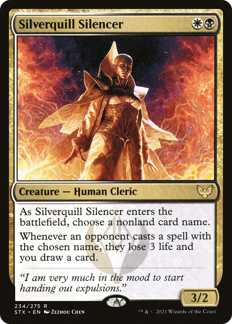 {R} Silverquill Silencer [Strixhaven: School of Mages][STX 234]
