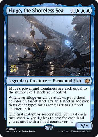 {@R} Eluge, the Shoreless Sea [Bloomburrow Prerelease Promos][PR BLB 049]