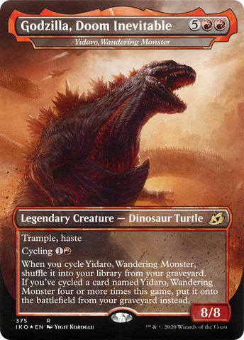 {R} Yidaro, Wandering Monster - Godzilla, Doom Inevitable (Godzilla Series) [Ikoria: Lair of Behemoths][IKO 375]