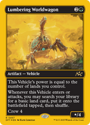 {@R} Lumbering Worldwagon (First-Place Foil) [Aetherdrift][DFT 467]