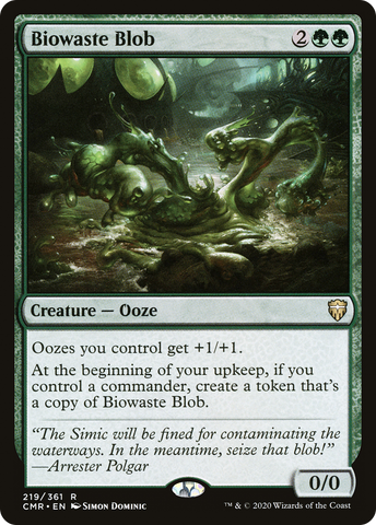 {R} Biowaste Blob [Commander Legends][CMR 219]