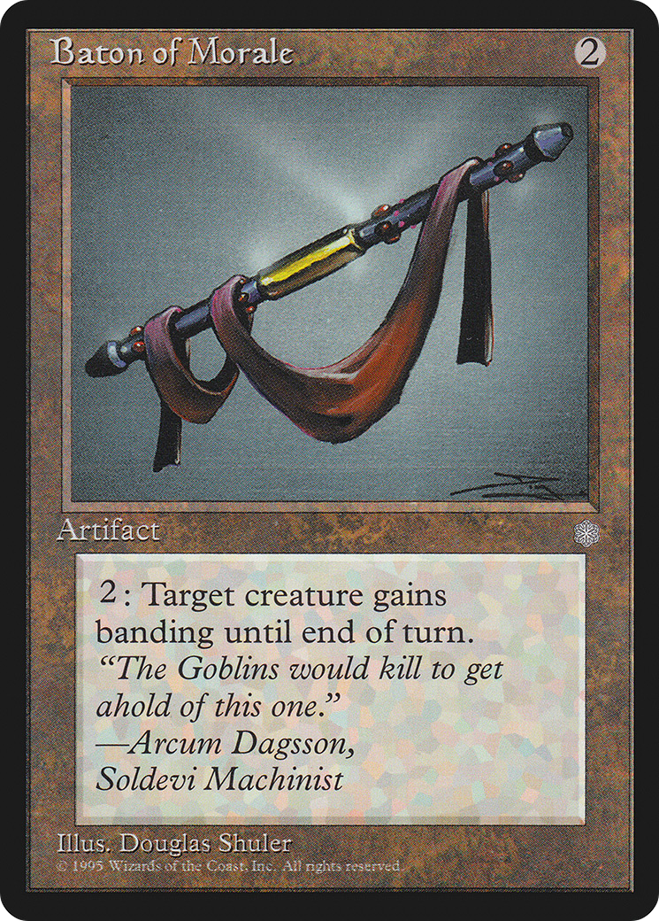 {C} Baton of Morale [Ice Age][ICE 313]