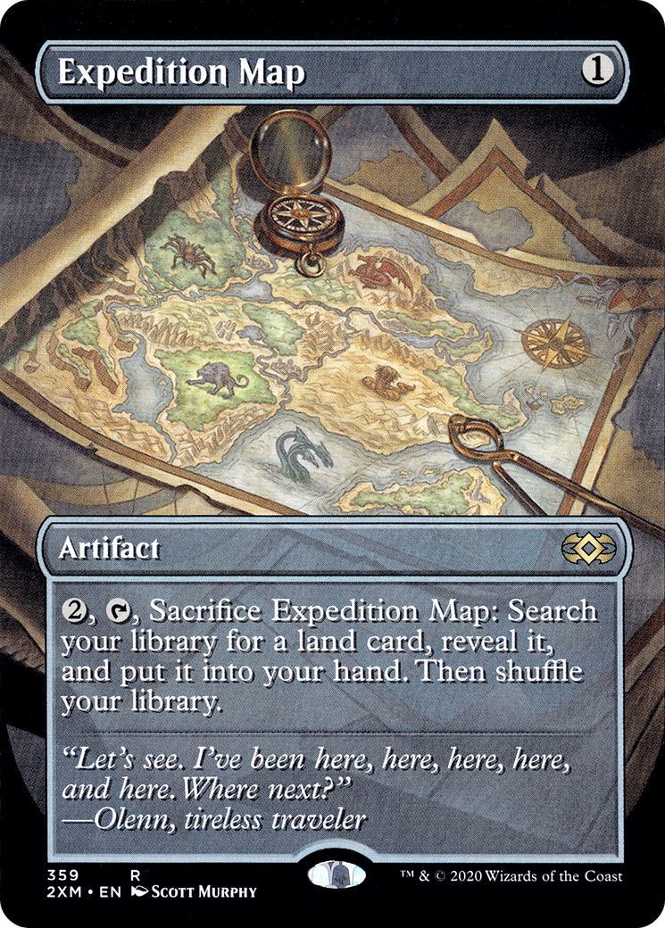 {R} Expedition Map (Toppers) [Double Masters][2XM 359]