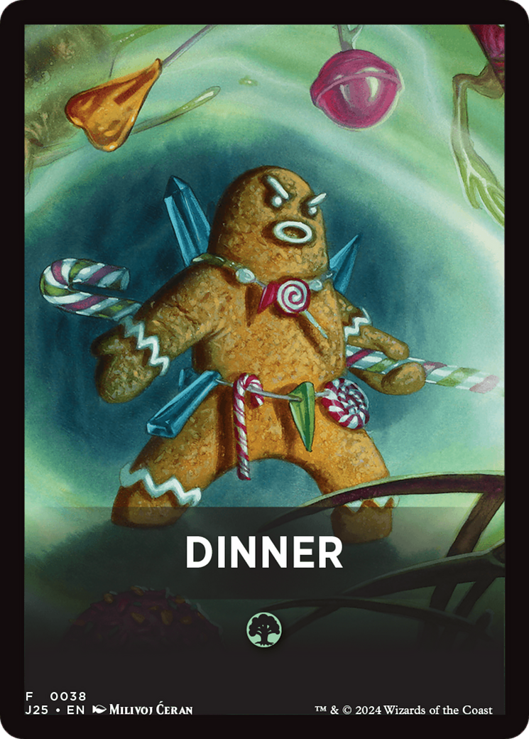 {R} Dinner Theme Card [Foundations Jumpstart Front Cards][FC TJ25 038]