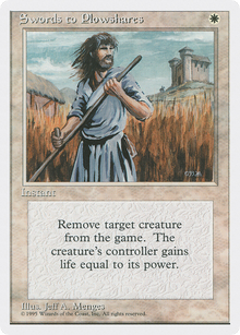 {C} Swords to Plowshares [Fourth Edition][4ED 052] - Misty Mountain Games