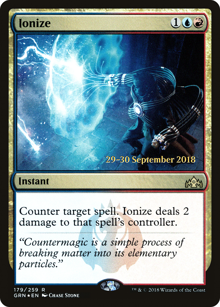 {R} Ionize [Guilds of Ravnica Prerelease Promos][PR GRN 179]