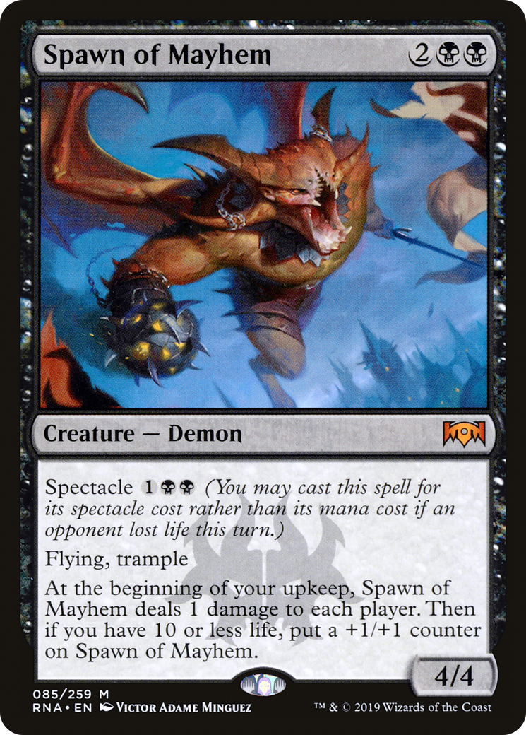{R} Spawn of Mayhem [Ravnica Allegiance][RNA 085]
