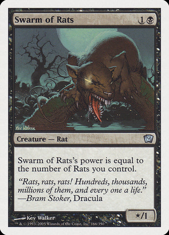 {C} Swarm of Rats [Ninth Edition][9ED 166]