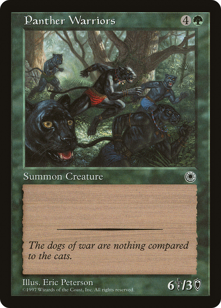 {C} Panther Warriors [Portal][POR 180]