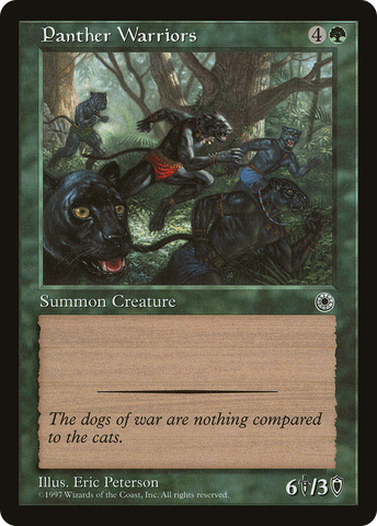 {C} Panther Warriors [Portal][POR 180]