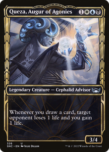 {C} Queza, Augur of Agonies (Showcase Golden Age) [Streets of New Capenna][SNC 326]