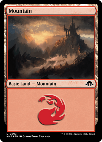 {B} Mountain (0503) (Ripple Foil) [Modern Horizons 3][MH3 503]