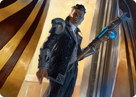 {A} Backup Agent Art Card [Streets of New Capenna Art Series][ASNC 001]