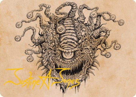 {A} Baleful Beholder (Showcase) Art Card (Gold-Stamped Signature) [Dungeons & Dragons: Adventures in the Forgotten Realms Art Series][GS AAFR 068]