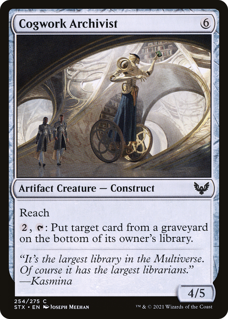 {C} Cogwork Archivist [Strixhaven: School of Mages][STX 254]