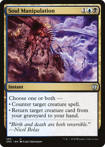 {C} Soul Manipulation [Zendikar Rising Commander][ZNC 100]