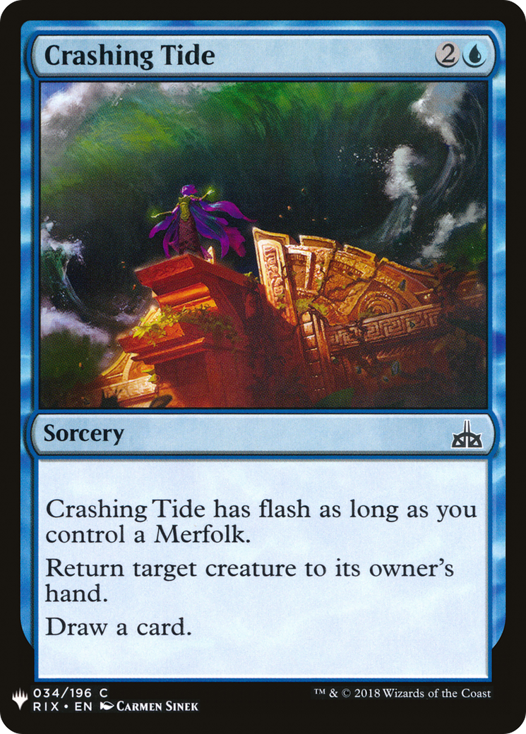 {C} Crashing Tide [Mystery Booster][LS RIX 034]