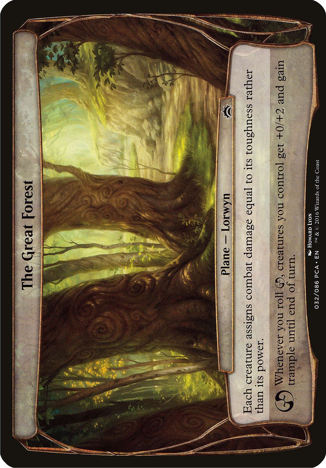 {O} The Great Forest (Planes) [Planechase Anthology Planes][OVR PCA 032]