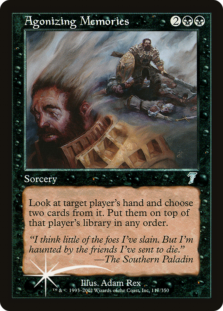 {C} Agonizing Memories [Seventh Edition][7ED 117]