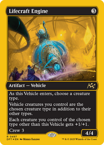 {@R} Lifecraft Engine (First-Place Foil) [Aetherdrift][DFT 497]