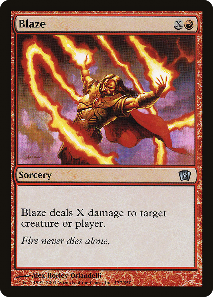 {C} Blaze [Eighth Edition][8ED 177]