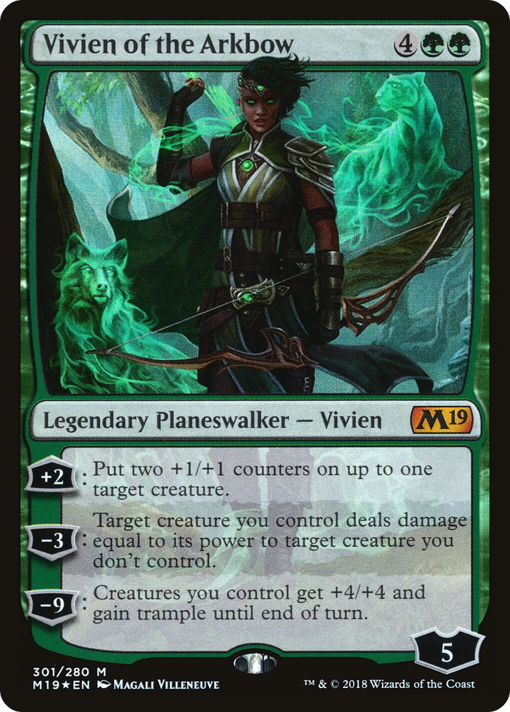{R} Vivien of the Arkbow [Core Set 2019][M19 301]