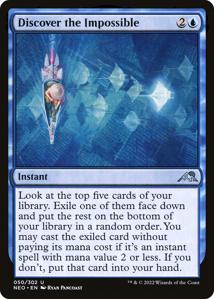 {C} Discover the Impossible [Kamigawa: Neon Dynasty][NEO 050]