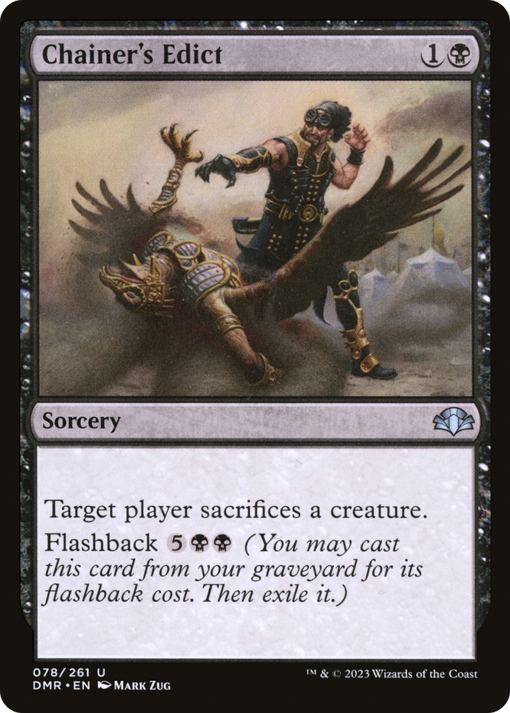 {C} Chainer's Edict [Dominaria Remastered][DMR 078]