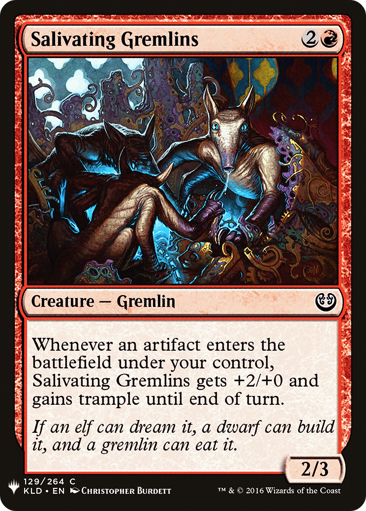 {C} Salivating Gremlins [Mystery Booster][LS KLD 129]