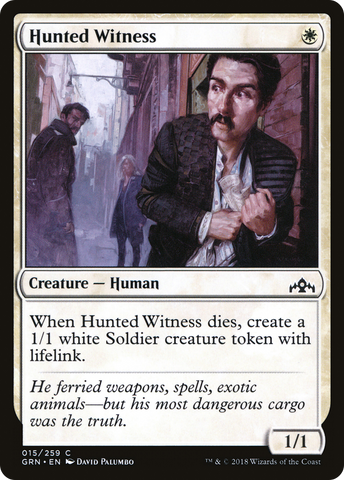 {C} Hunted Witness [Guilds of Ravnica][GRN 015]