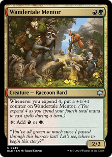 {@C} Wandertale Mentor [Bloomburrow][BLB 240]