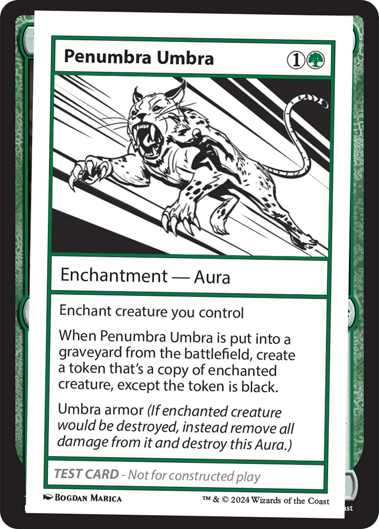 {C} Penumbra Umbra [Mystery Booster 2 Playtest Cards][MB2 PLAYTEST]