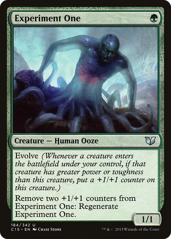{C} Experiment One [Commander 2015][C15 184]