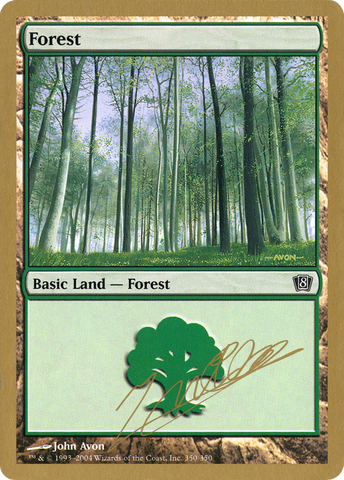 {B}[GB WC04 JN350] Forest (jn350) (Julien Nuijten) [World Championship Decks 2004]