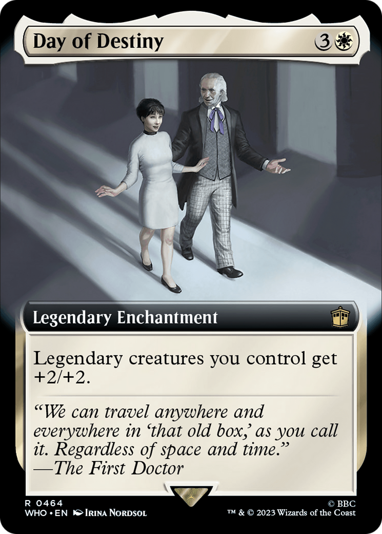 {R} Day of Destiny (Extended Art) [Doctor Who][WHO 464]