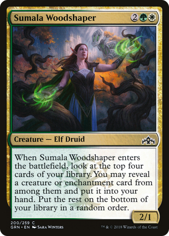 {C} Sumala Woodshaper [Guilds of Ravnica][GRN 200]
