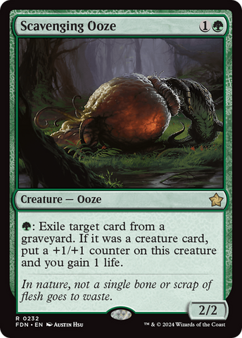 {@R} Scavenging Ooze [Foundations][FDN 232]