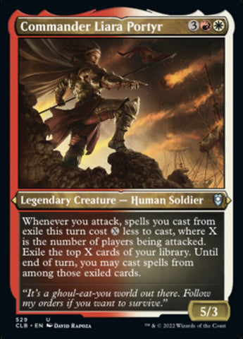 {C} Commander Liara Portyr (Foil Etched) [Commander Legends: Battle for Baldur's Gate][CLB 529]
