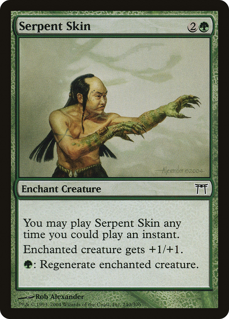 {C} Serpent Skin [Champions of Kamigawa][CHK 240]