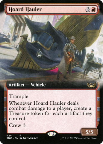 {R} Hoard Hauler (Extended Art) [Streets of New Capenna][SNC 424]
