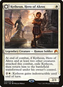 {R} Kytheon, Hero of Akros // Gideon, Battle-Forged [Magic Origins][ORI 023] - Misty Mountain Games
