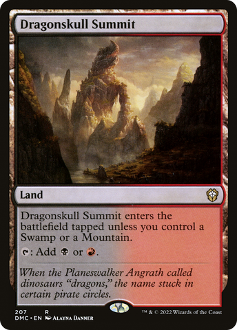 {R} Dragonskull Summit [Dominaria United Commander][DMC 207]