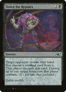{C} Down for Repairs (Galaxy Foil) [Unfinity][UNF 359]