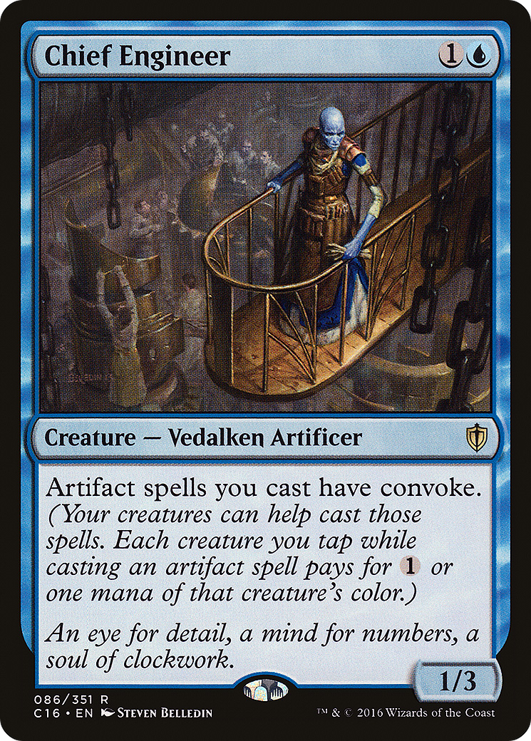 {R} Chief Engineer [Commander 2016][C16 086] - Misty Mountain Games