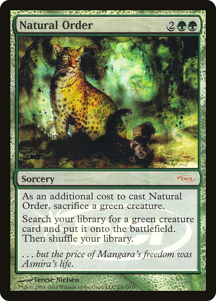 {R} Natural Order [Judge Gift Cards 2010][PA J10 002] - Misty Mountain Games