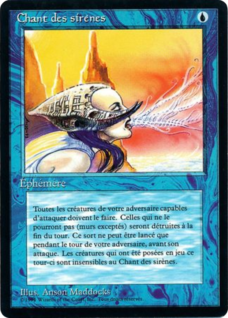 {F} Siren's Call [Foreign Black Border][FBB 3ED 080]