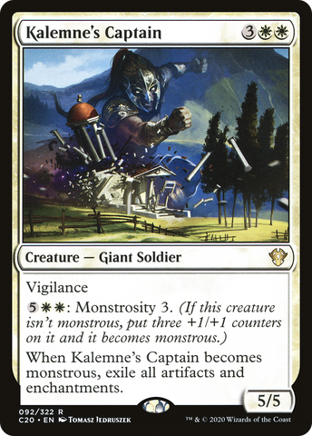 {R} Kalemne's Captain [Commander 2020][C20 092]
